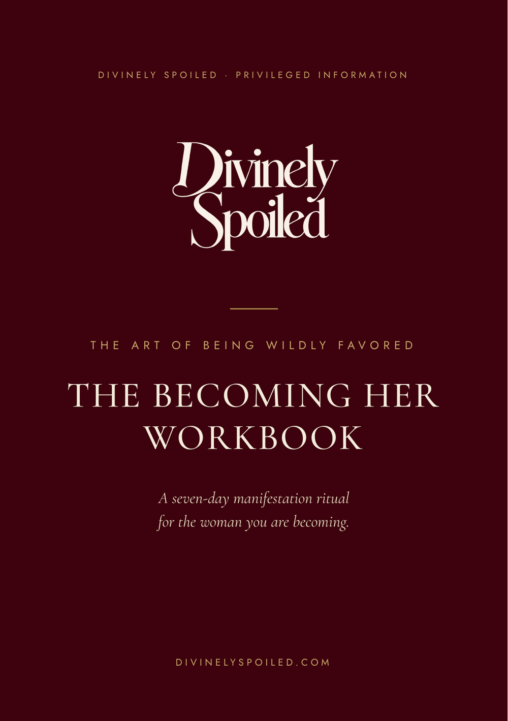 The Becoming Her Workbook cover